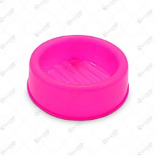 15206 - COMEDOURO 150ML GATO ROSA NEON