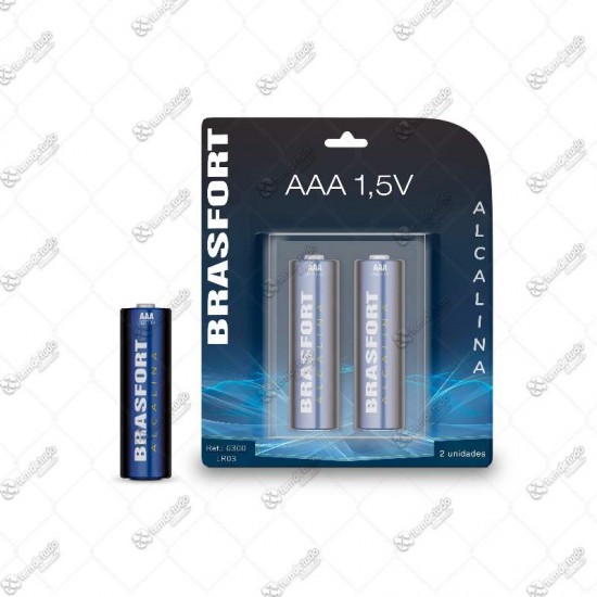 PILHA ALCALINA PALITO AAA CART C/2