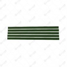 15379 - KIT PORTA ETIQUETA VERDE ESCURO C/5