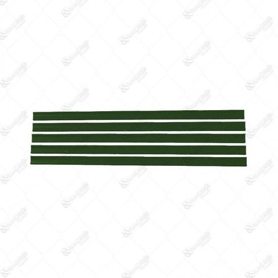 KIT PORTA ETIQUETA VERDE ESCURO C/5