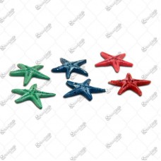 15383 - ENFEITE AQUARIO ESTRELA COLOR C/6