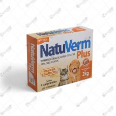 15677 - NATU VERM PLUS 132MG C/4 COMPRIMIDOS