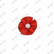 15694 - LACO PENTEADO FUXICO VERMELHO C/20 