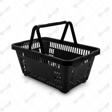 15786 - CESTO DE SUPERMERCADO PRETO 13LT