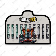 15972 - CARTELA COLEIRA GATO GUIZO PLM/STS C/10