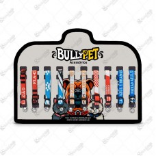 15974 - CARTELA COLEIRA GATO GUIZO TIMES C/10