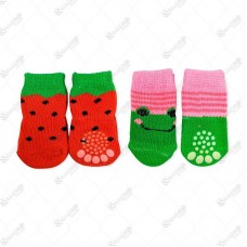 11487 - MEIA PET COLOR FEMEA P 2,5X6