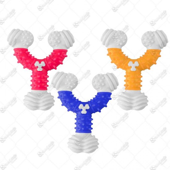 BRINQUEDO MORDEDOR Y DE TPR 12,5CM