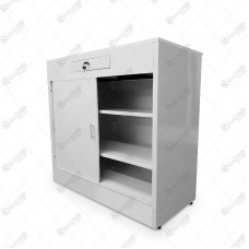 16233 - BALCAO MODELO CAIXA TAMPO ACO FECHADO BR