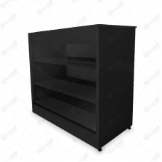 16230 - BALCAO MODELO VITRINE TAMPO ACO FECH PR