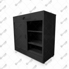 16232 - BALCAO MODELO CAIXA TAMPO ACO FECHADO PR