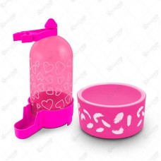 16343 - KIT BEBED/COMED CALOPSITA N3 ROSA