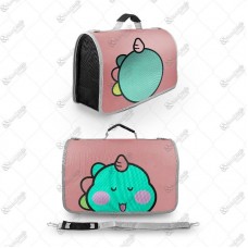 16528 - BOLSA PET TRANSPORTE PERSONALIZADA ROSA