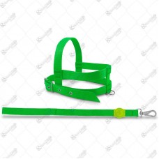 16482 - PEITORAL NYLON TRAD M 25MM VERDE NEON
