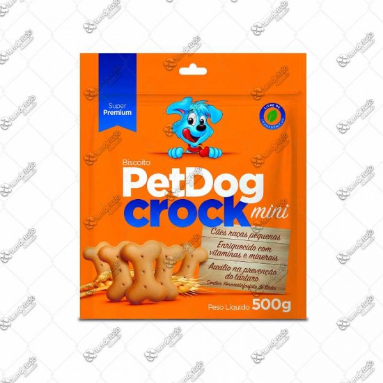 BISCOITO CROCK MINI 500G