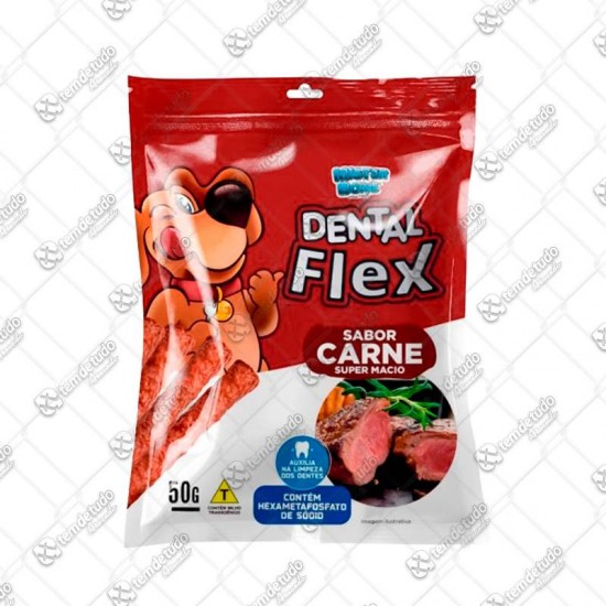 OSSINHO FLEXIVEL CARNE 50G DENTAL FLEX