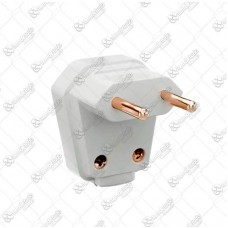17958 - PINO MACHO 90° 2P+T 10A BRANCO C/12