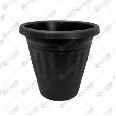 18262 - VASO PLAST 25 FLORENCA PRETO