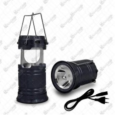 15696 - LAMPIAO RECARREGAVEL 6 LED C/LANTERNA