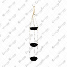 8748 - VIOLETEIRA COM CORRENTE 3 PRATOS 69,5CM