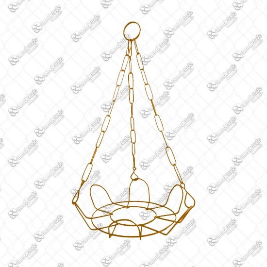 SUPORTE MARGARIDA SUSPENSA N03 24CM