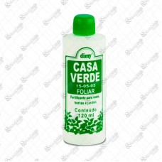 2609 - FERTILIZANTE CASA VERDE FOLIAR 120ML 