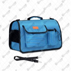 19023 - BOLSA PET TRANSPORTE COMPARTIMENTOS AZUL