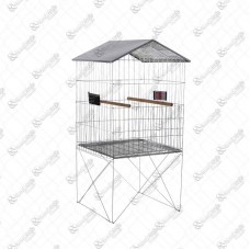 3763 - VIVEIRO CHALE ARAME MINI C/PE 