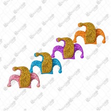 19034 - ADESIVO PET CHAPEU CARNAVAL C/20