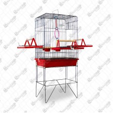 19044 - VIVEIRO CALOPSITA TRIPLEX SLIM BLACK/VM