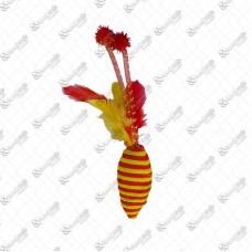 19025 - BRINQUEDO GATO PEAO COLORIDO 75MM 