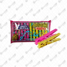 11976 - PRENDEDOR PLASTICO PEQUENO C/12 7CM