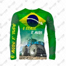 19191 - CAMISETA DRY FIT UV G AGRO BRASIL