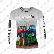 19196 - CAMISETA DRY FIT UV G AGRO CINZA