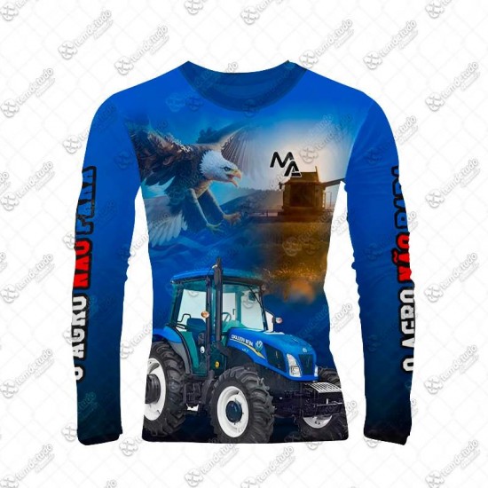 CAMISETA DRY FIT UV P AGRO AGUIA