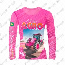 19208 - CAMISETA DRY FIT UV XG AGRO ROSA