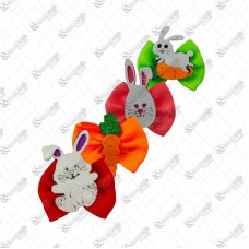 19265 - LACO TOPETE PASCOA CETIM COLOR C/20