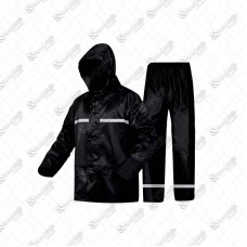 1243 - CONJUNTO CHUVA MOTOQUEIRO M PRETO 