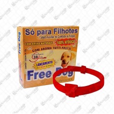 3946 - COLEIRA ANTI PULGA FREE DOG FILHOTE 36CM