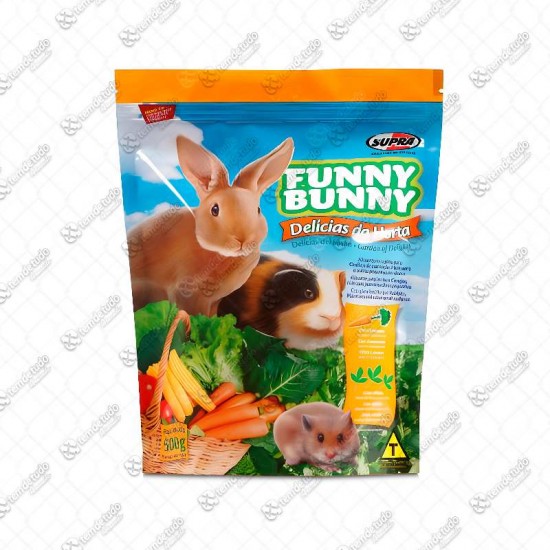 RACAO FUNNY DELICIAS DA HORTA 500G