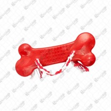 10792 - BRINQUEDO OSSO HIGIENICO C/CORDA M