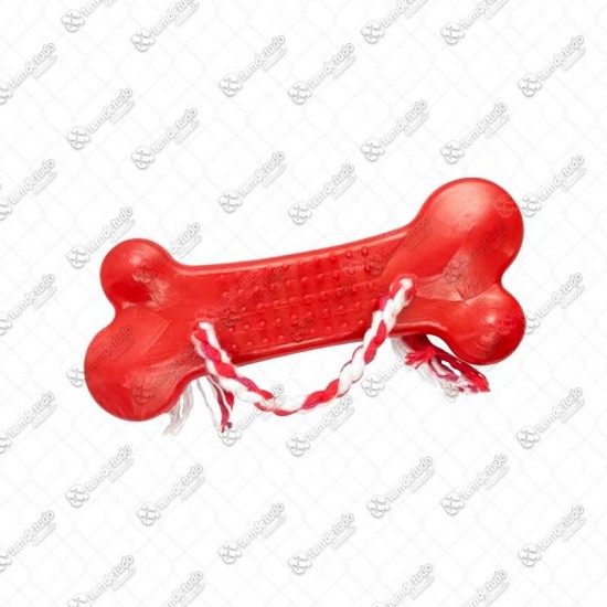 BRINQUEDO OSSO HIGIENICO C/CORDA M