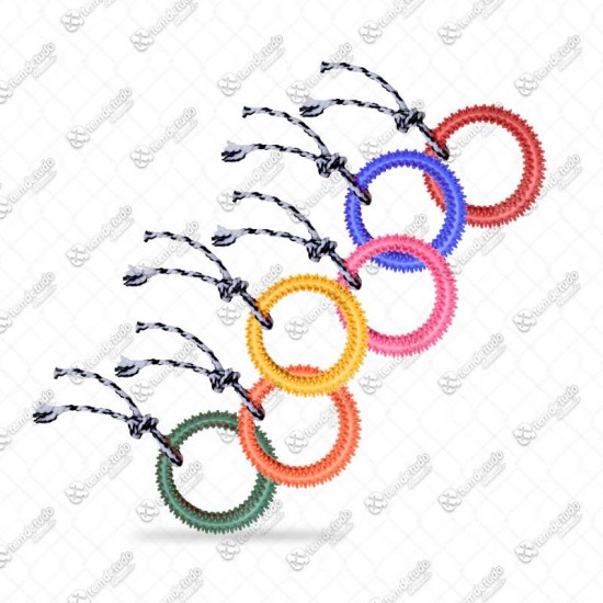 BRINQUEDO ANEMONA COLOR C/CORDA 11CM TPR