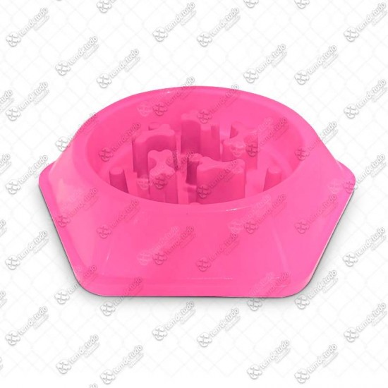 COMEDOURO 600ML EDUCATIVO ROSA 