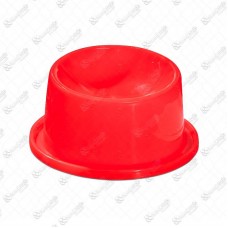 11418 - COMEDOURO 80ML GATO ERGON VERMELHO