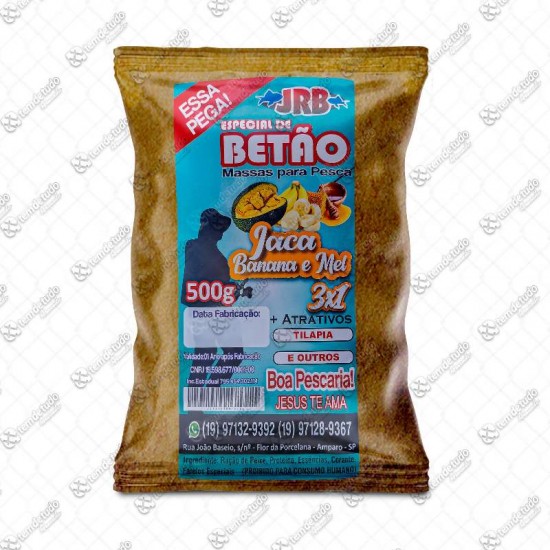 MASSA PESCA BETAO PO JACA/BANANA/MEL 500