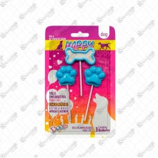 19560 - VELA ANIVERSARIO HAPPY DOG AZUL C/3