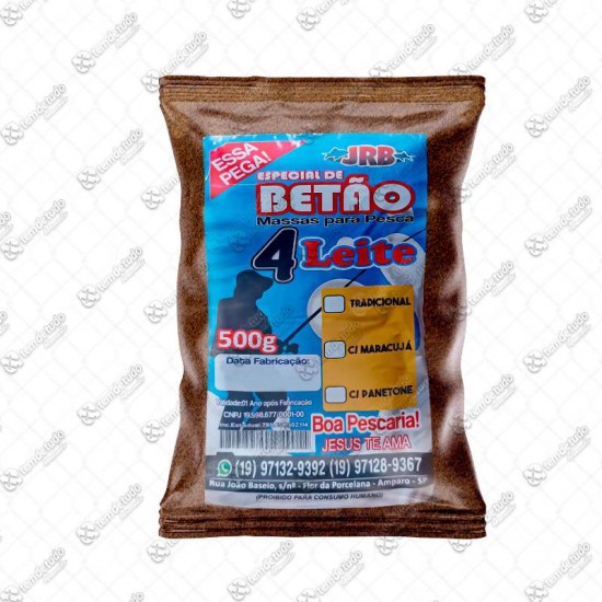 MASSA PESCA BETAO PO 4 LEITE MARACUJA 