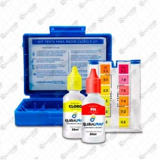 7963 - ESTOJO KIT TESTE PH CLORO PISCINA
