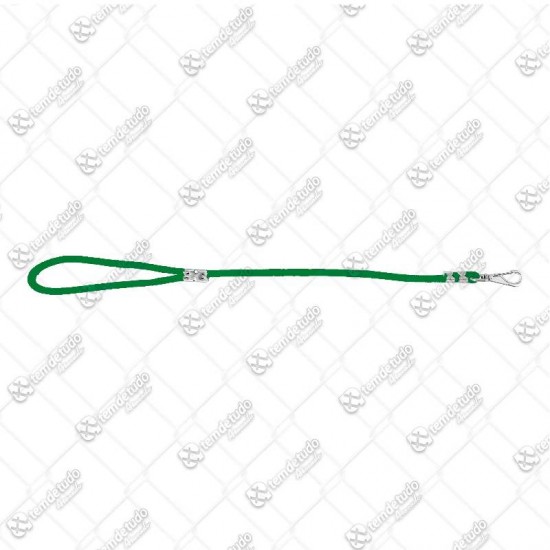 GUIA CORDA 6MM X 1MT MOSQ VERDE LISA